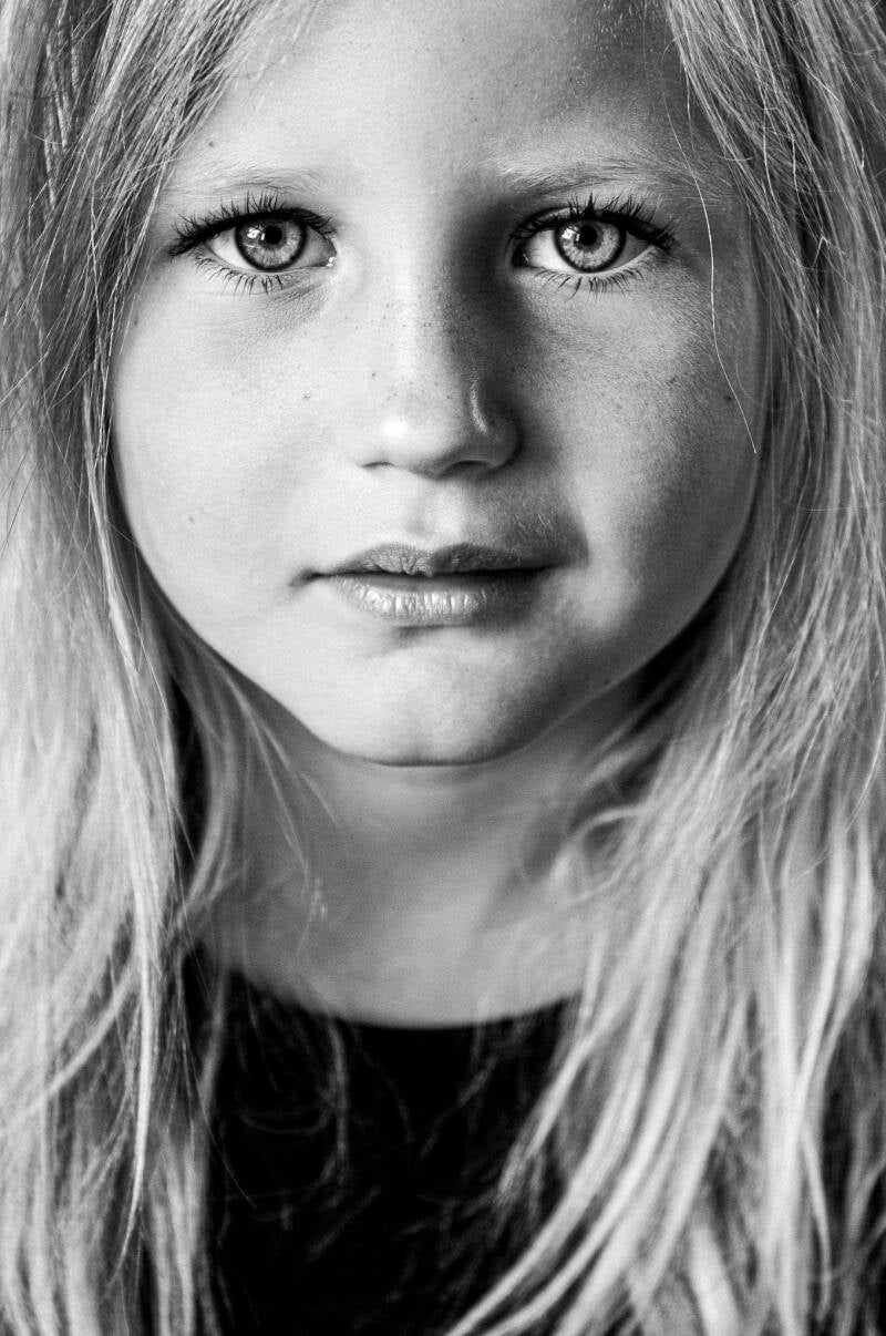 Prachtige emotioneel kinderportret