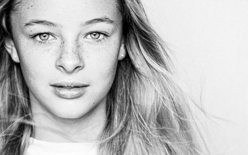 Artistieke portretfoto