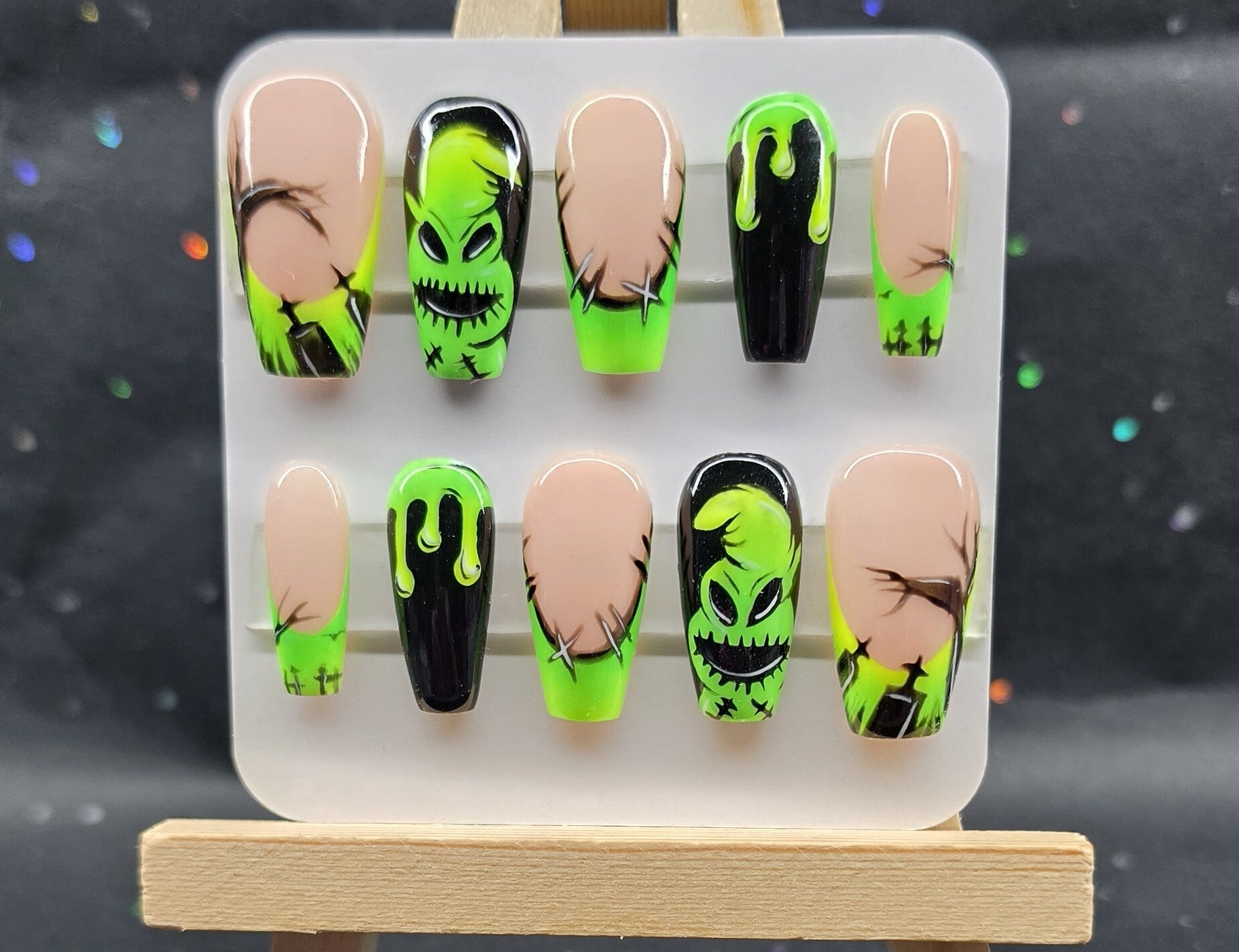 Luxe art Set Halloween Green