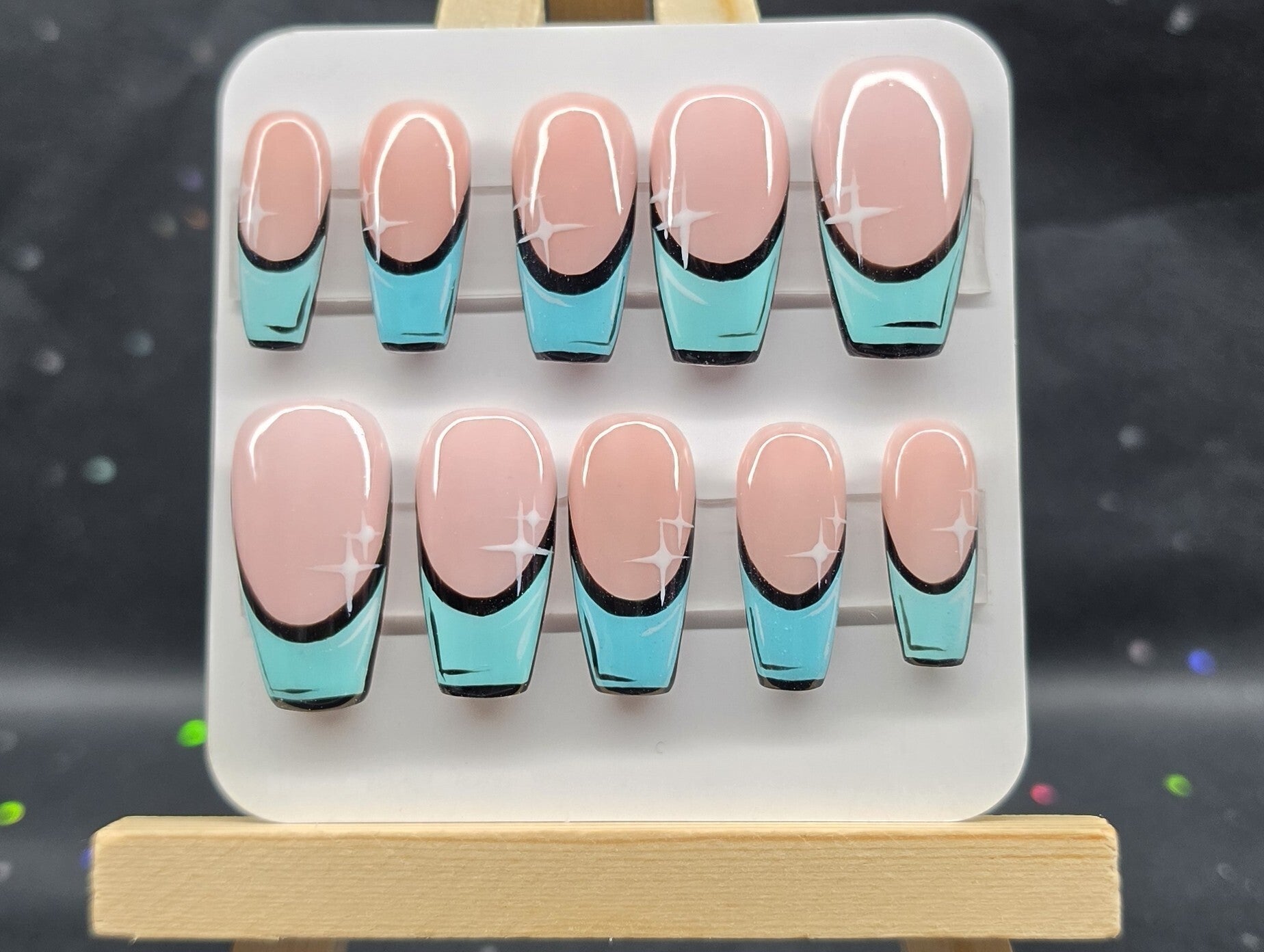 Medium art Set Cartoon Turquoise