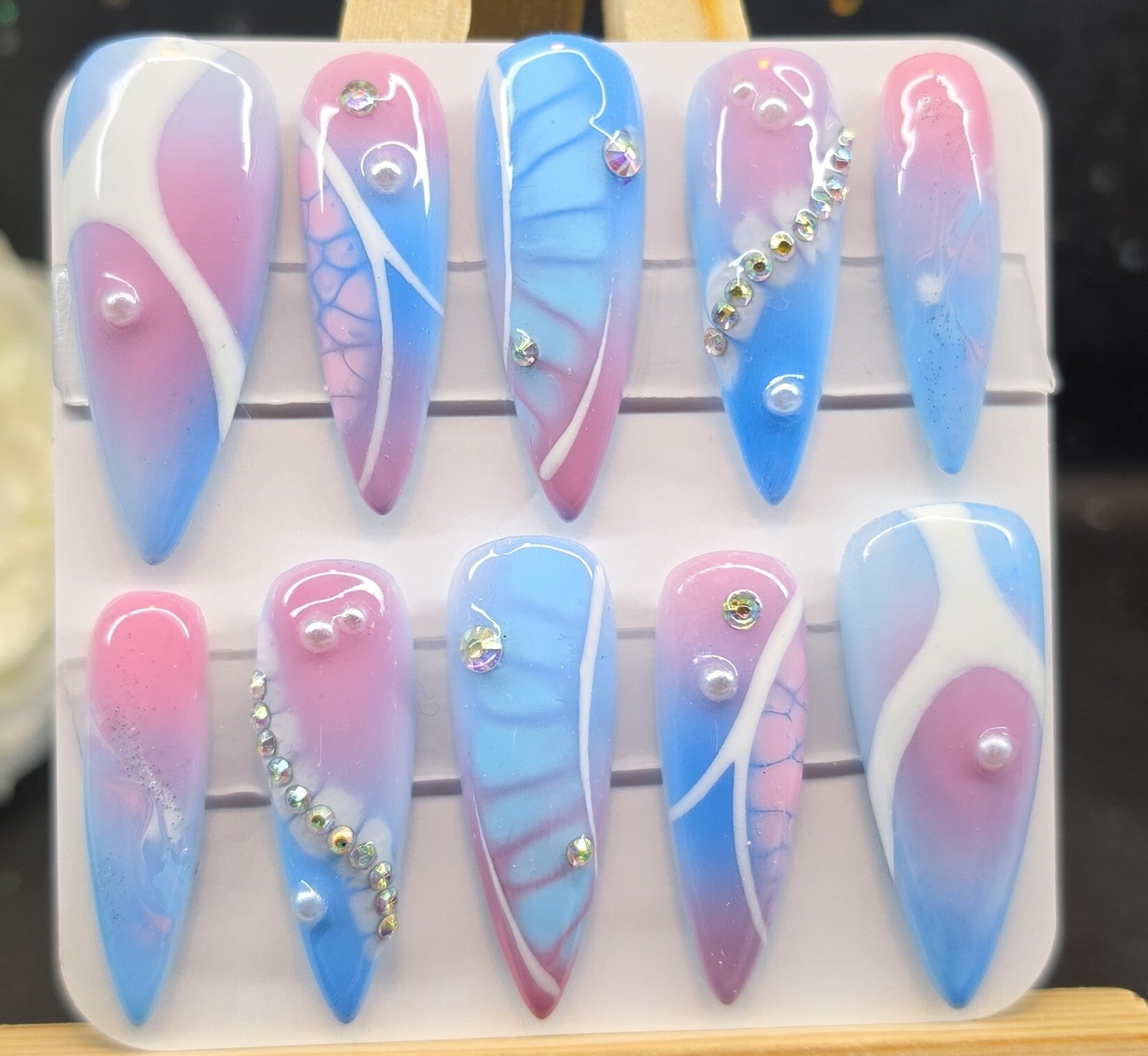 Luxe art Set Baby Reveal Blauw