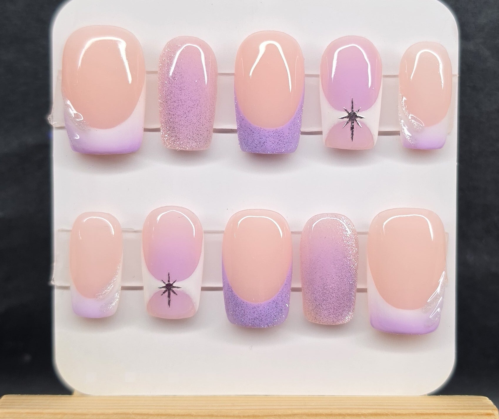 Luxe art Set Lila Sparkle