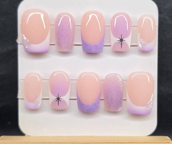 Luxe art Set Lila Sparkle
