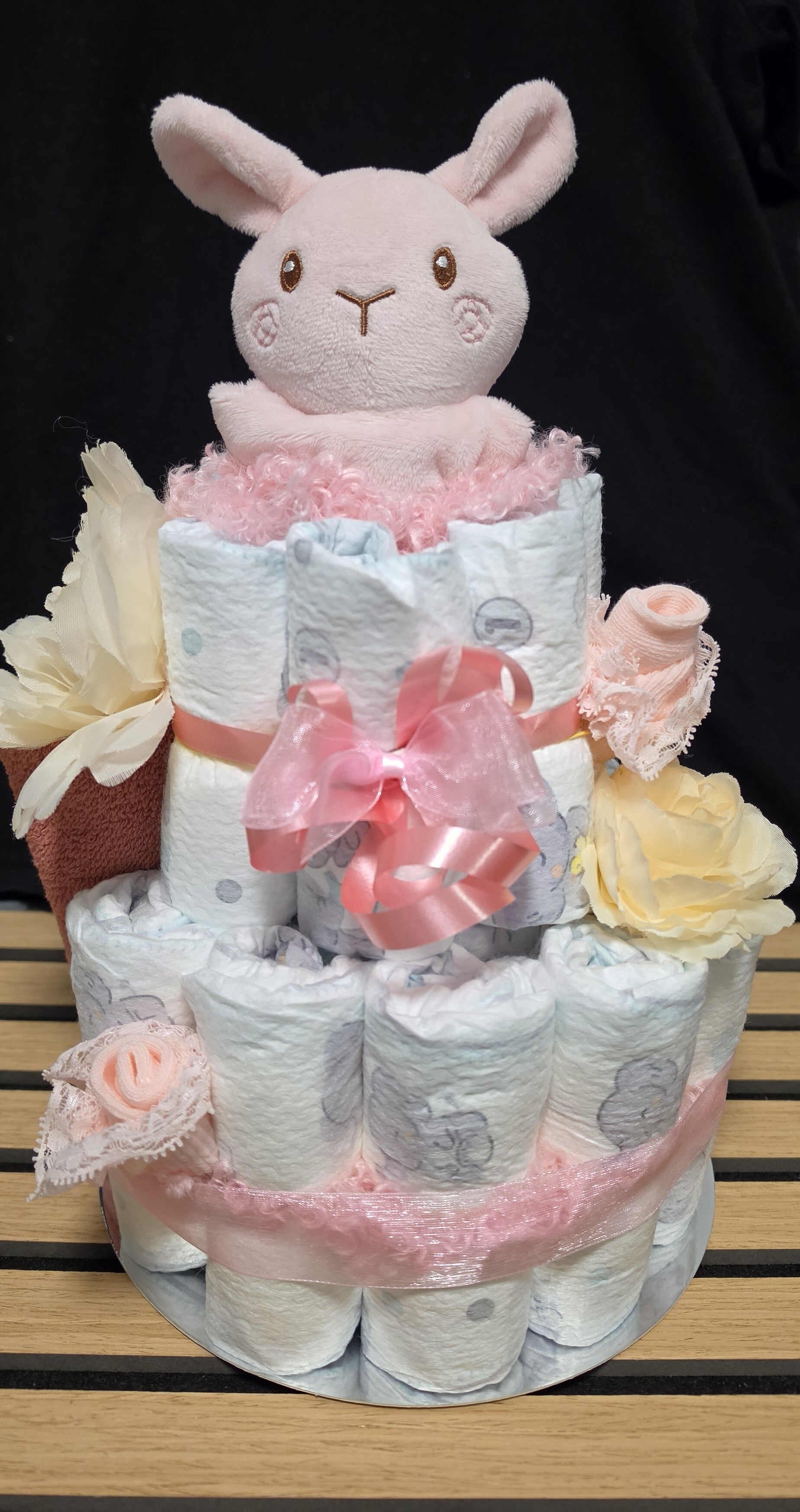 Luiertaart Pink Bunny