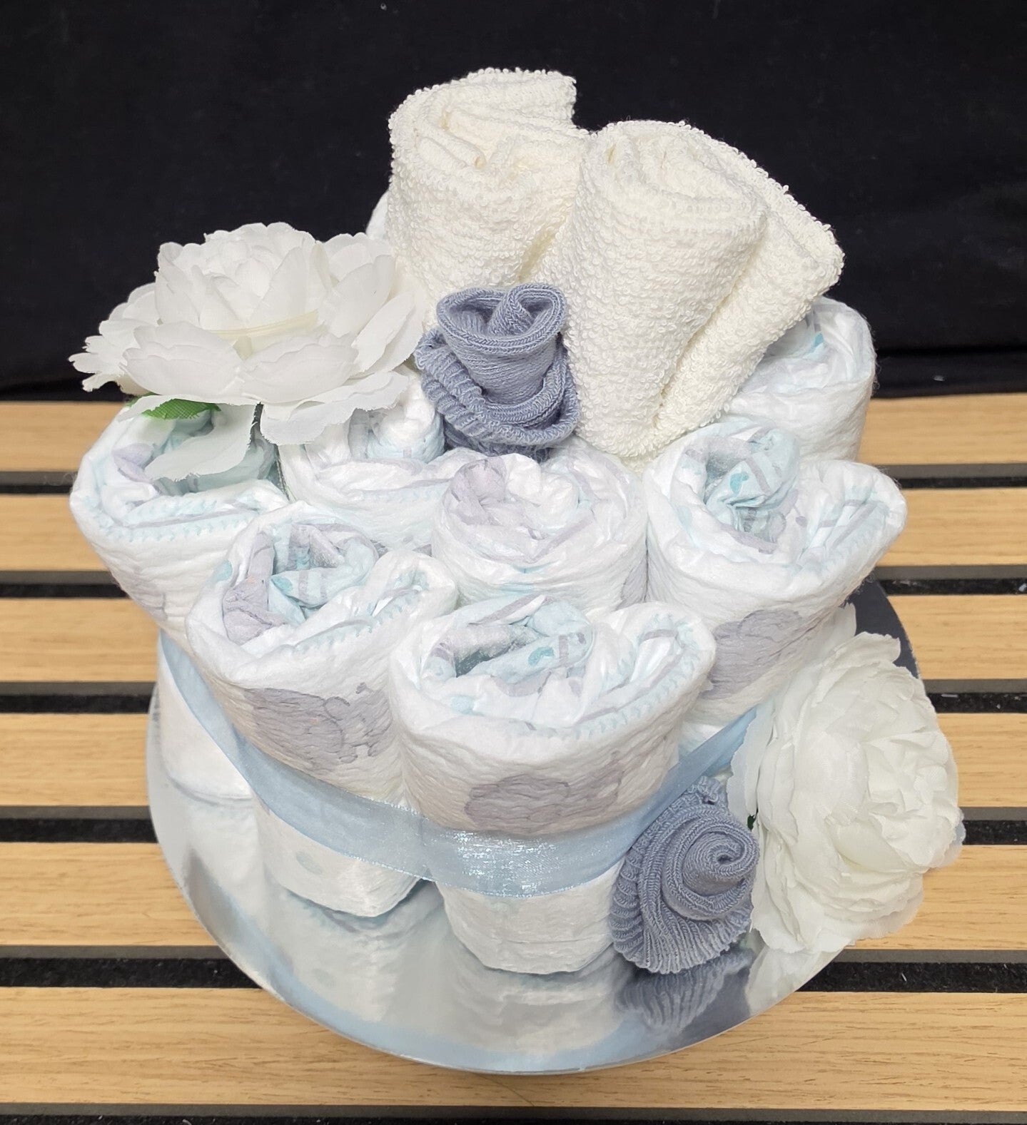 Luiertaart Zacht Blauw