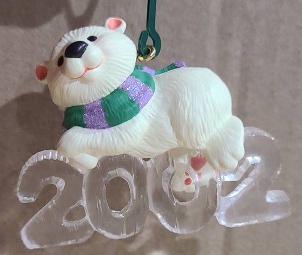 2002 Cool Decade Collector's Series #3 (Polar Bear) - Hallmark Ornament