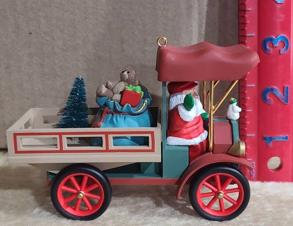 1993 - Happy Haul-idays - Here Comes Santa Collector's Series #15 - Hallmark Ornament