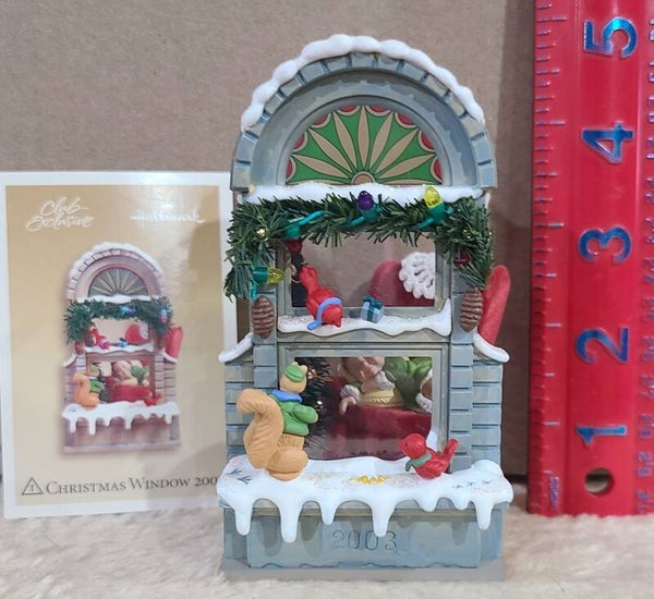 2003 - Christmas Window - Hallmark Ornament
