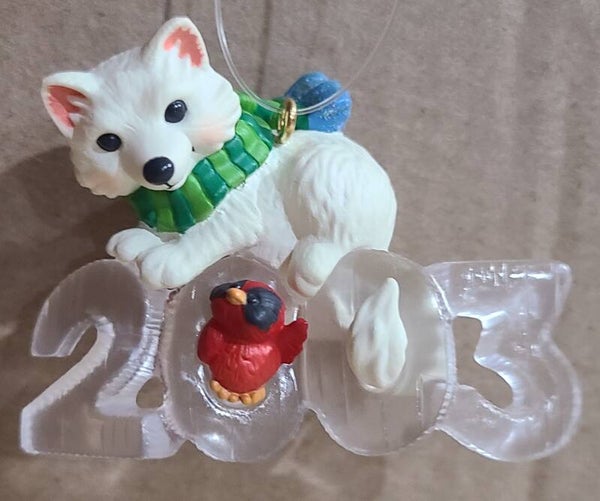 2003 Cool Decade Collector's Series #4 (Arctic Fox) - Hallmark Ornament