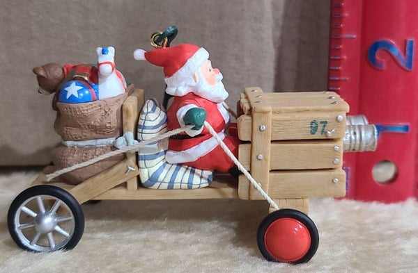 1997 - The Claus-Mobile - Here Comes Santa Collector's Series #19 - Hallmark Ornament