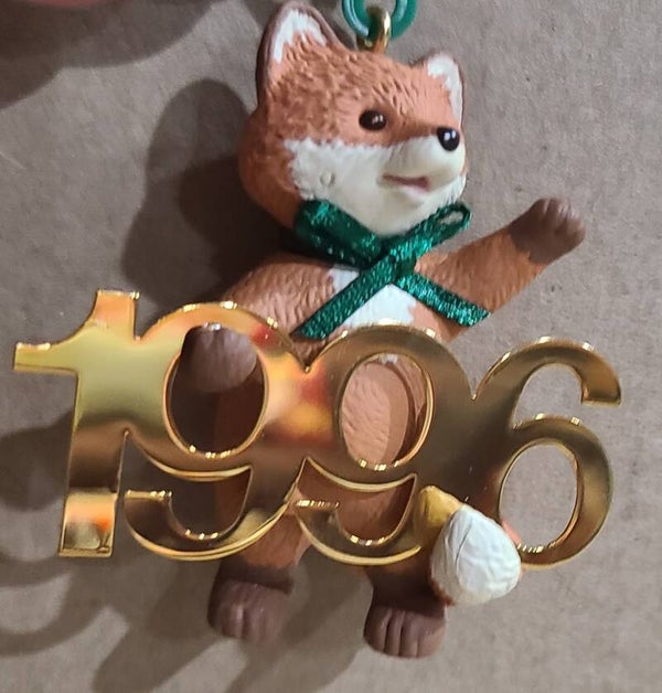 1996 Fabulous Decade Collector's Series #7 (Fox) - Hallmark Ornament