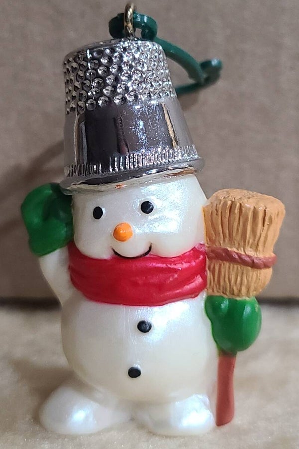 1988 - Thimble Snowman - Collector's Series #11