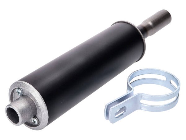 Endschalldämpfer Polini Aluminium, 18mm Aufnahme Piaggio Ape 50