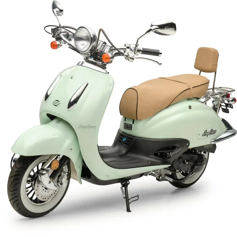 Retro Motorroller EasyCruiser Eco Mint 45 kmh 25 kmh Neufahrzeug