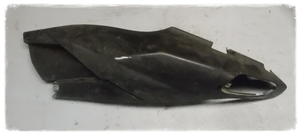 Aprilia SR 50 R Factory 2 T Verkleidung Heck linke Seite