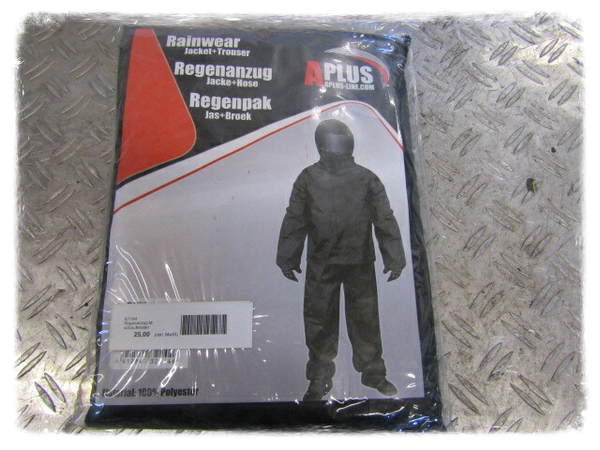 Regenhose -Jacke Aplus größe M,XL,XXL
