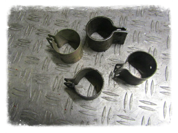 MZ ETZ TS 250 4 X Auspuff Schellen