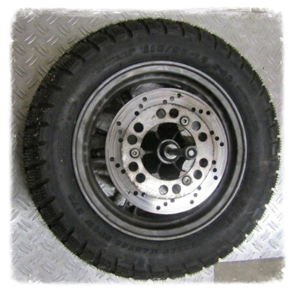 Suzuki Burgman UH 125 Felge vorne mit Neue IRC MS Reifen