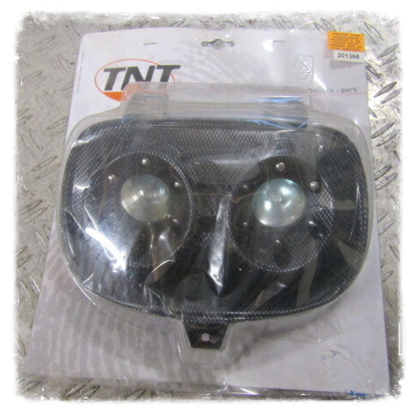 Yamaha BWS Booster TNT Tuning  Scheinwerfer carbon