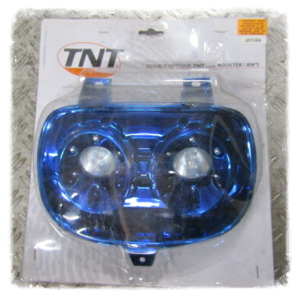 Yamaha BWS Booster TNT Tuning Scheinwerfer dunkel blau