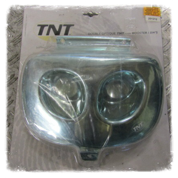 Yamaha BWS Booster TNT Tuning Scheinwerfer baby blau