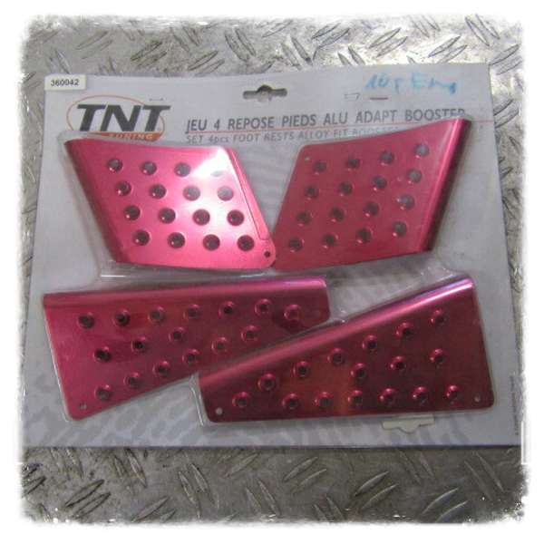 Yamaha BWS Booster Riffelblech pink TNT NEU