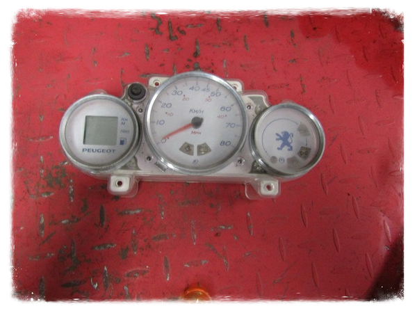 Peugeot Elystar  Verkleidung Tacho Vergaser Model