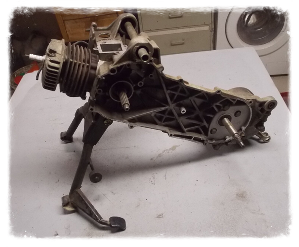 Longjia Digita 51 2T LJ50QT-2L Motor TOP Kilometerstd.3039