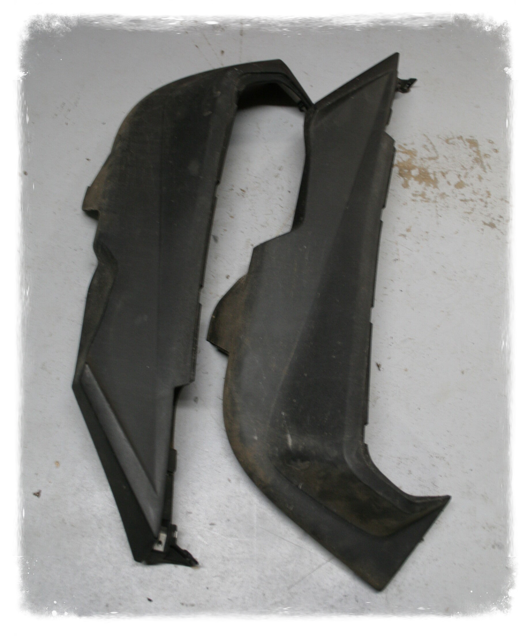 Piaggio One 50 Verkleidung Trittbrett Seitenteile Unterboden