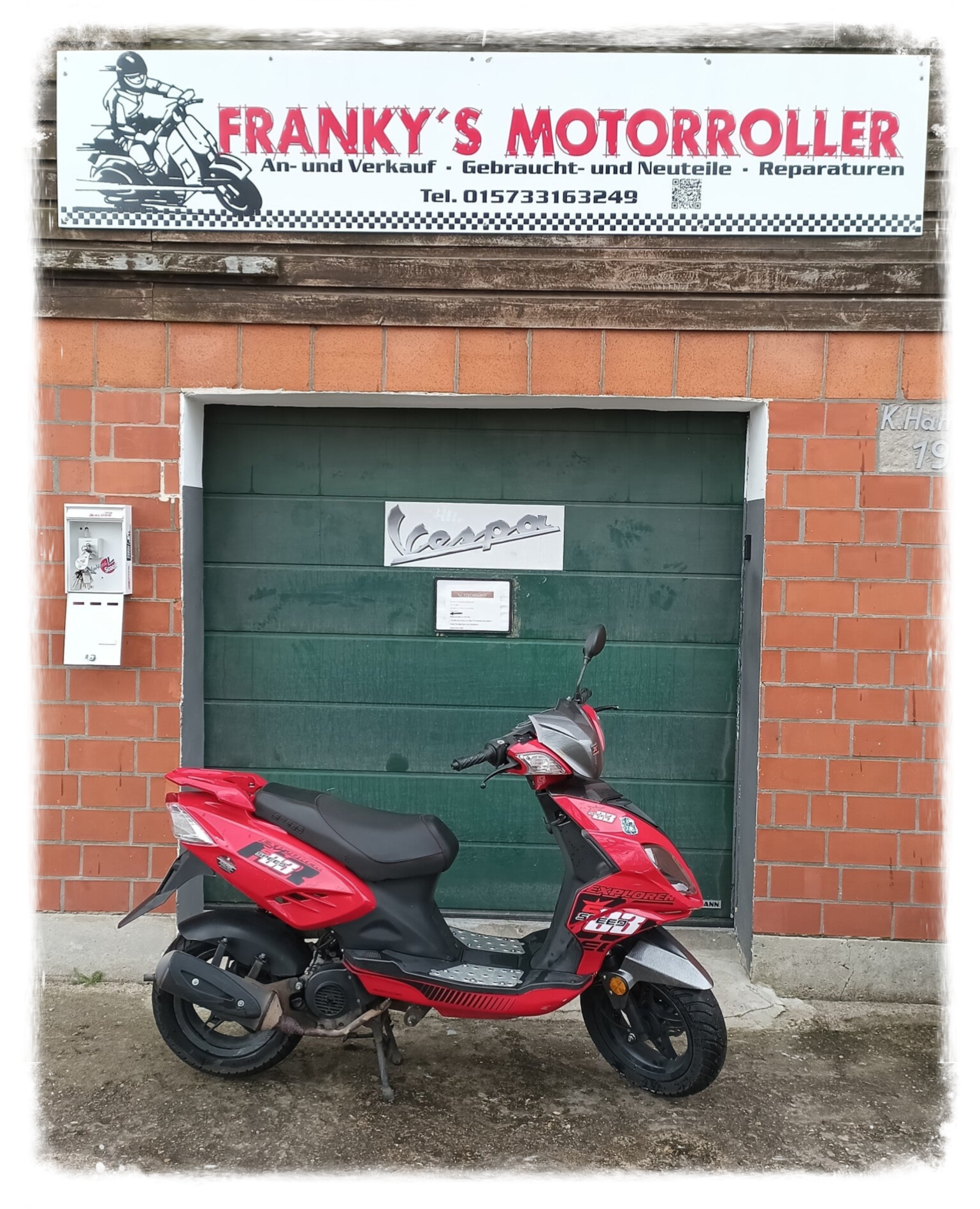 Explorer Speed 25/50 4 Takter  Euro 5 Einspritzer 1 Jahr Gewährleistung