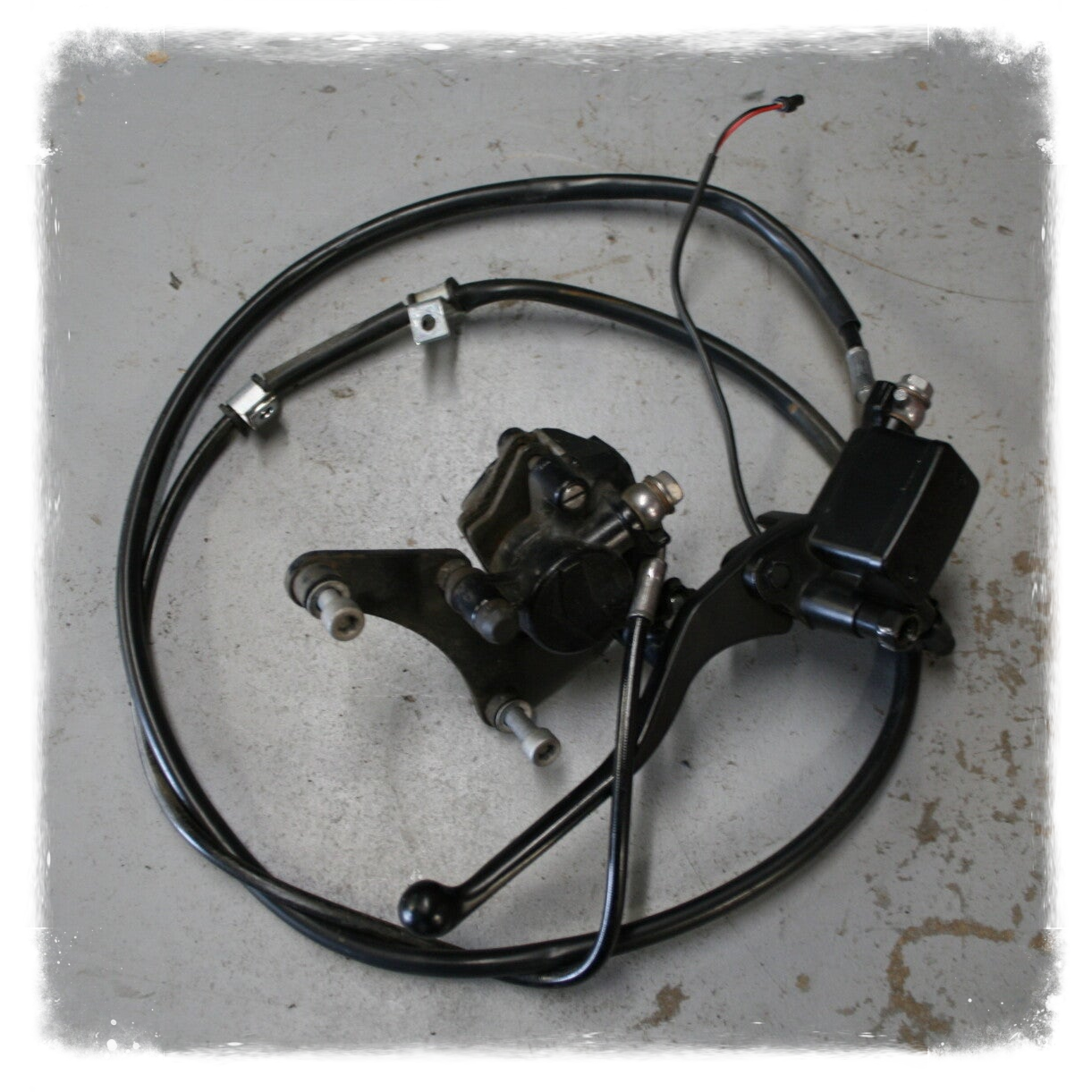 Piaggio One 50 Bremsanlage hinten