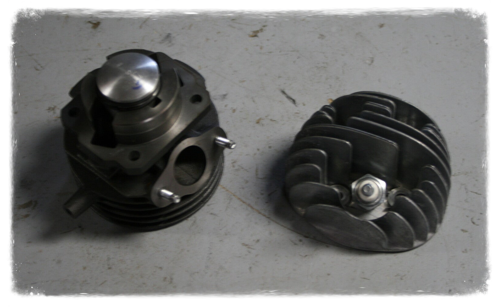 Piaggio Ape Vespa PK XL 50 2 T Zylinder Kopf Original Neu