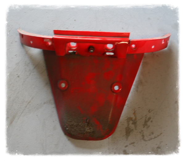 Luxxon Emily 125 Verkleidung Kennzeichenhalter Spritzschutz hinten