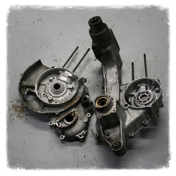 Vespa Cosa 200 Motorblock Motorhälften