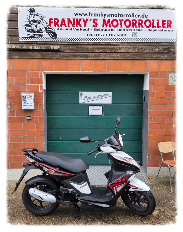 Kymco Super 8 2T 50/25 1 Jahr Gewährleistung Zylinder Neu