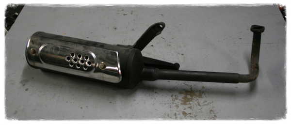 Benero New Retro Auspuff Original