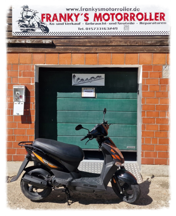 Kymco Agility 25 Mofa 4 Takter 1 Jahr Gewährleistung