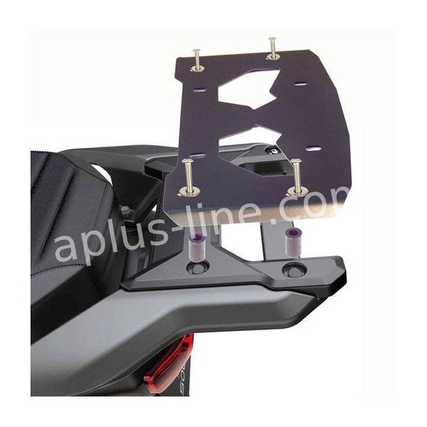 Super Soco CUX Gepäckträger Adapter Verstärkungsplatte schwarz matt NEU