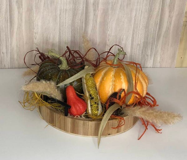 Pumpkin tray