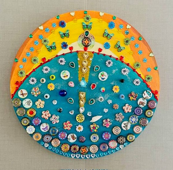 Meditazione - Dipinto energetico 40 x 40