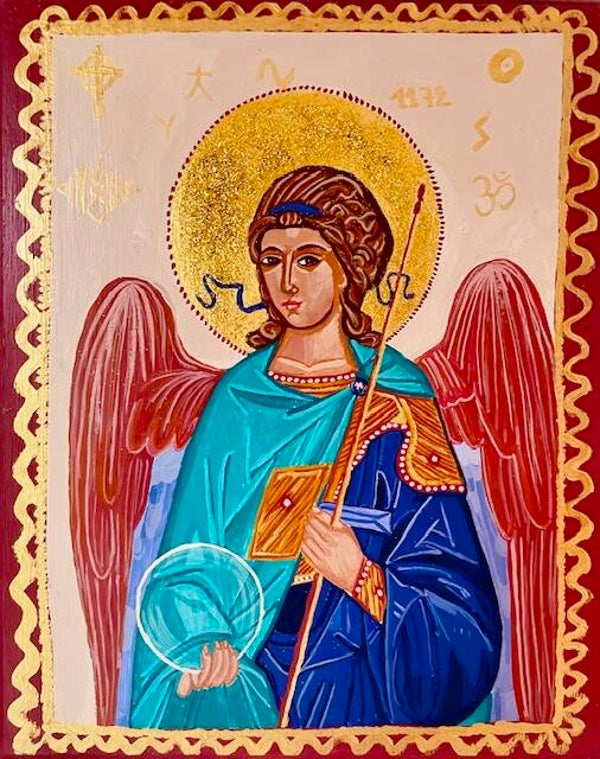 Arcangelo Michele - Icone 32 x 26