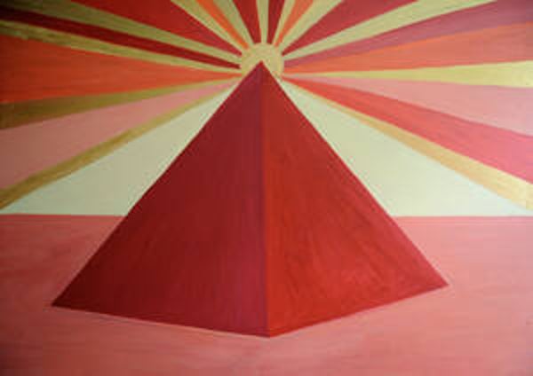 Piramide - Dipinto energetico VENDUTO