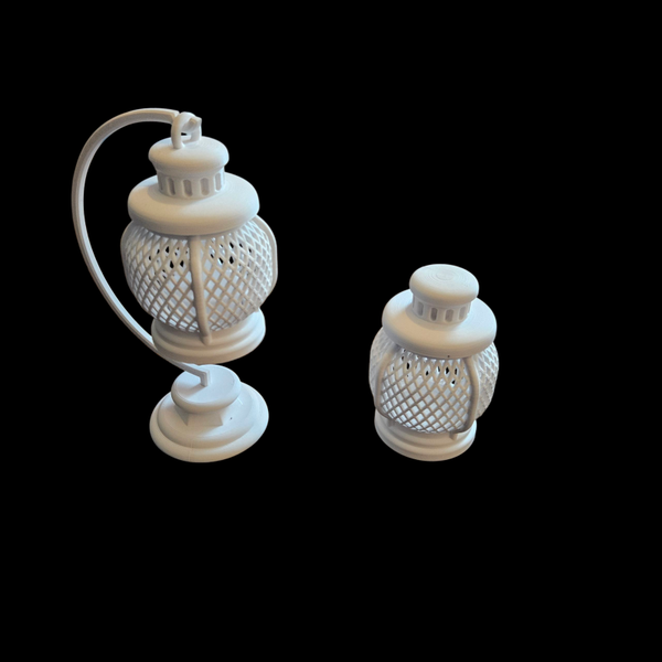Mini 3D-geprinte lantaarn – staand & hangend