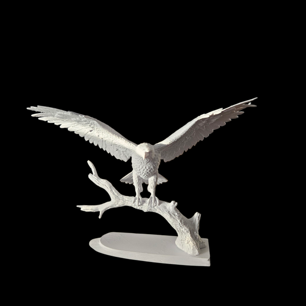 3D Adelaar – Vluchtlanding op Boomtak