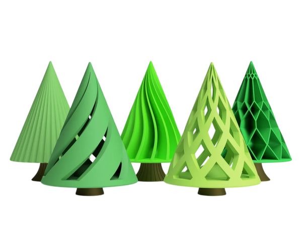 Mini Kerstboom verschillende vormen