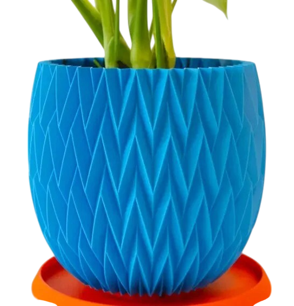 Pleats Pot Bloempot