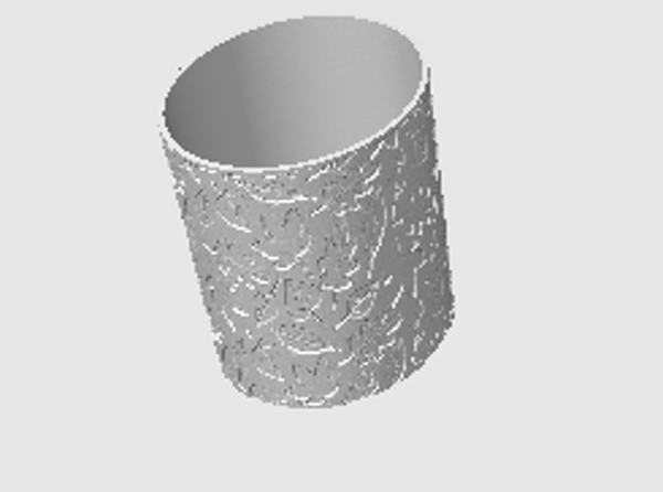 Blad-Theelichthouder