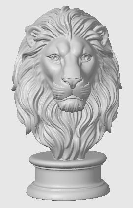 Borstbeeld Leeuw – 15 cm – Luxe Decoratiebeeld