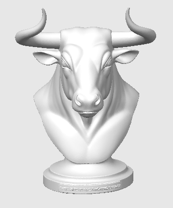 Borstbeeld Stier – 15 cm | Kracht & Stabiliteit