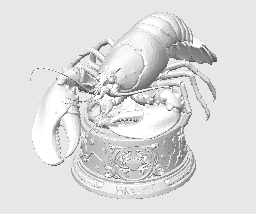 Borstbeeld Kreeft – 15 cm